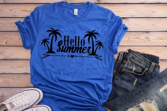 Bringing the Heat: Hello Summer SVG Graphic Design