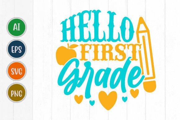 Hello First Grade, Books Life Graphic: A Designer's Guide