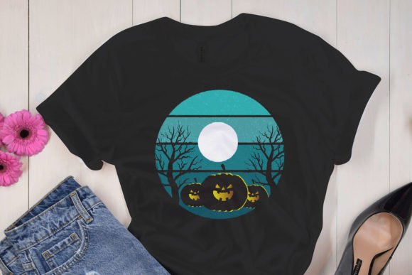 Mastering the Vintage Halloween T-Shirt Design Graphic