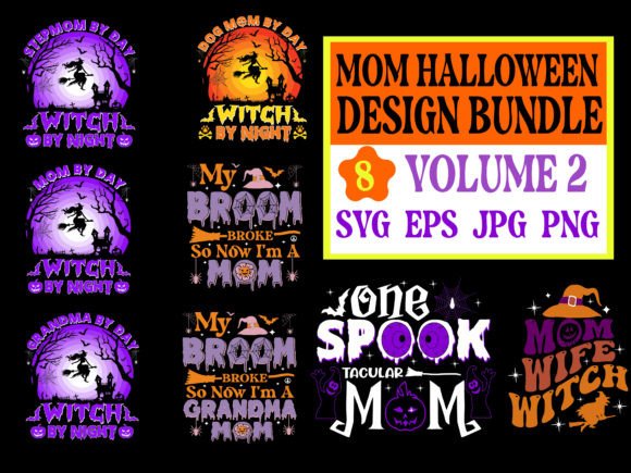 Mom Halloween Design Bundle: Crafting Spooky Season Branding