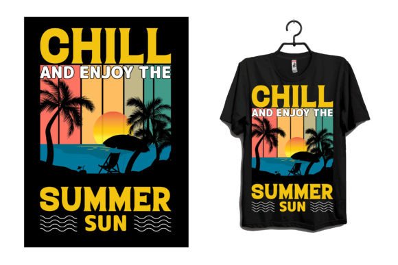 Summer T-Shirt Design Vector Graphic: Your Creative Asset